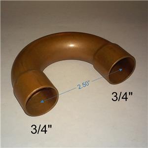 3/4 X 2 1/2 RETURN BEND CU