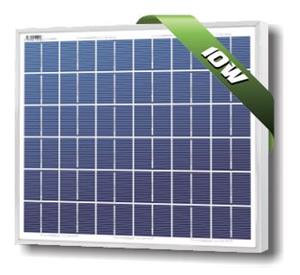 10W/12V Monocrystalline Panel