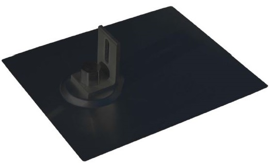 Black EZ Roof Mount Kit - L Foot
