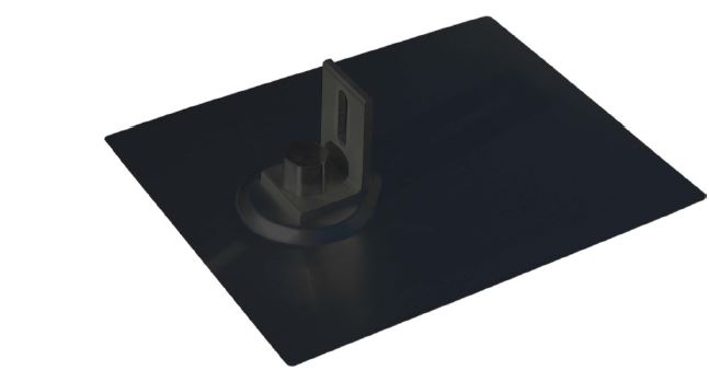 Black EZ Roof Mount Kit - Tall L Foot